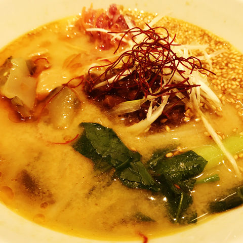 上野駅構内のヴィーガンラーメン T Sたんたん金ごまたんたん麺 毎日麺生活