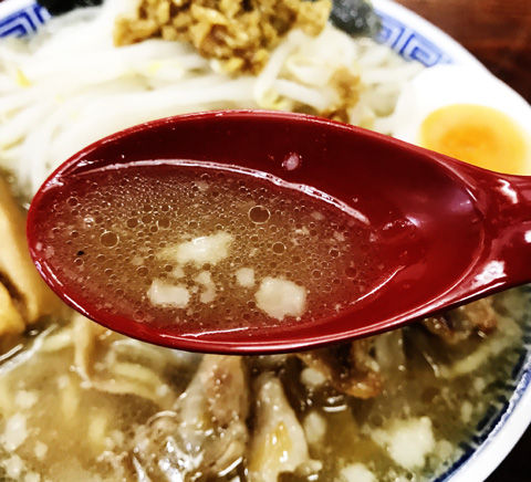 お昼のランチ限定、肉そば!東葛マルカク(我孫子店)