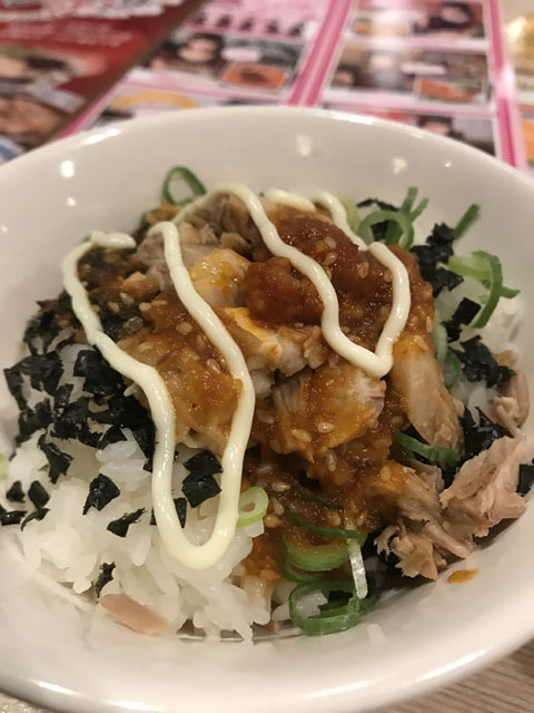 喜多方ラーメン ピリ辛チャーマヨ丼