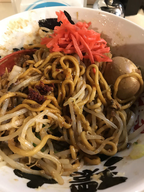 てらっちょの油そばの私の美味しい食べ方