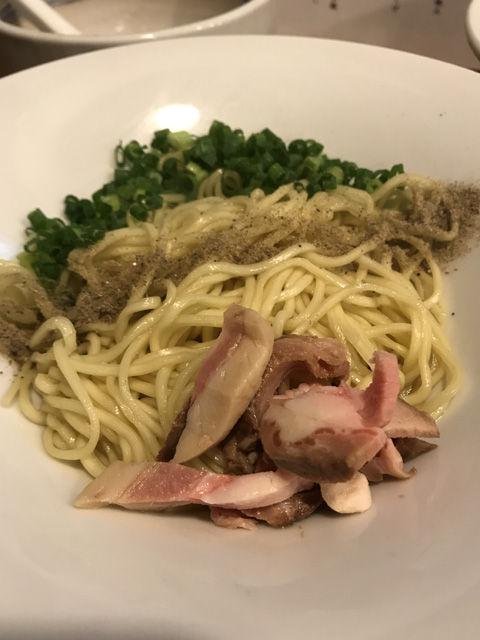 中華蕎麦はざま　煮干し玉