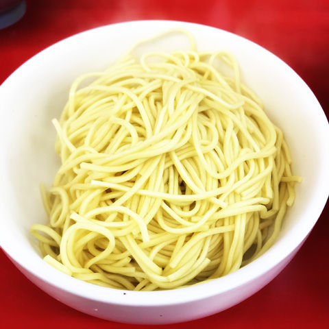 野性的でした。山岡家さんの朝ラーメンと替え玉