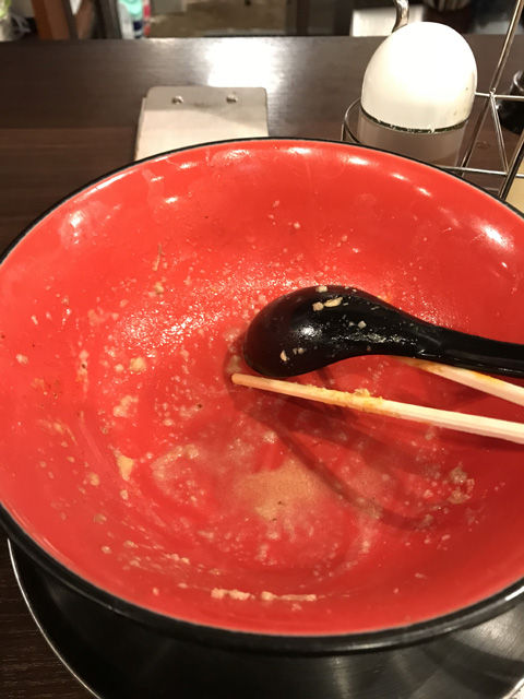 理想的なの背脂油そば 二代目てらっちょ（牛久店）