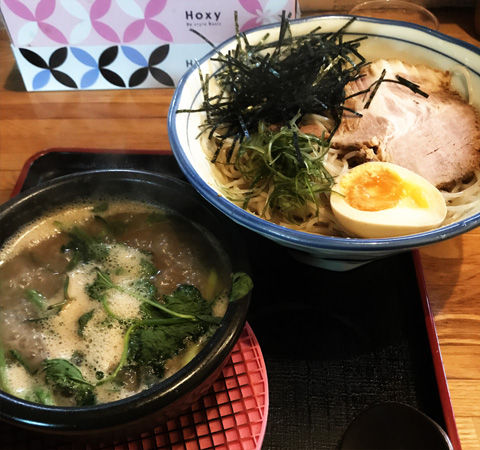 駆け込み通いの猪太さんの豚骨塩つけ麺