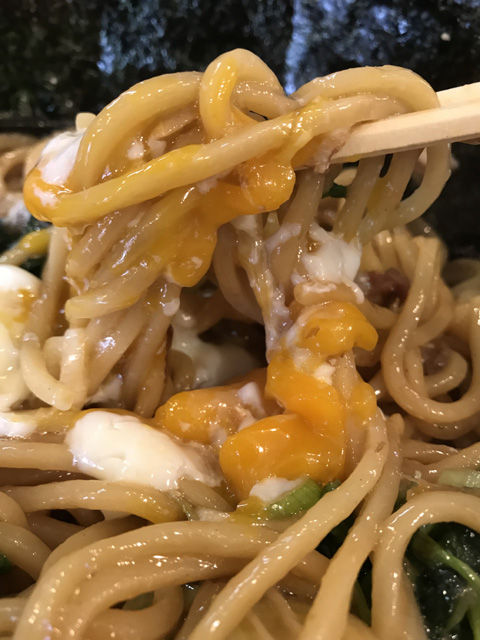 家系の油そば:家系ラーメン一心