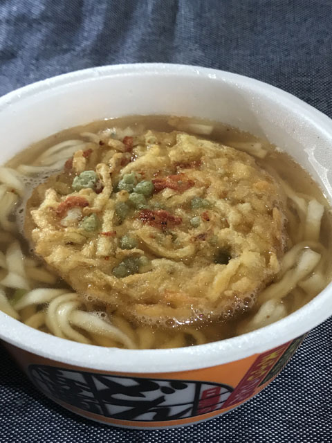 日清のどん兵衛 かき揚げ天ぷらうどん