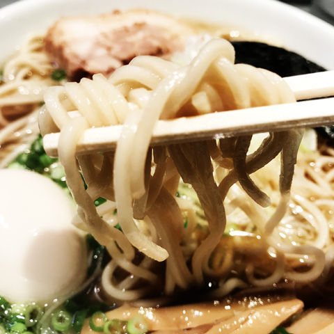 食べログ2017百名店の らぁめん喜乃壺(きのこ)、煮干蕎麦