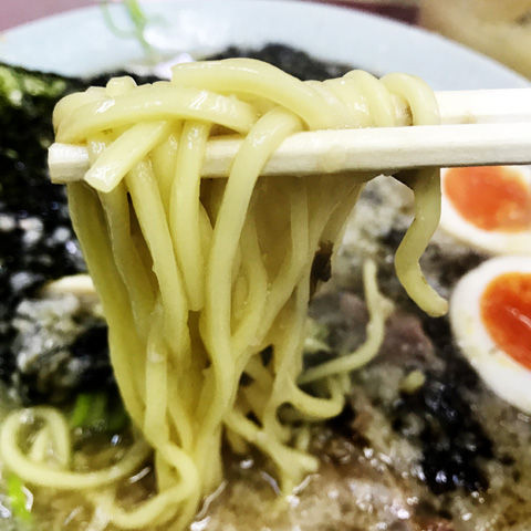 ラーメンショップ牛久結束店のオリジナル、岩のりラーメン