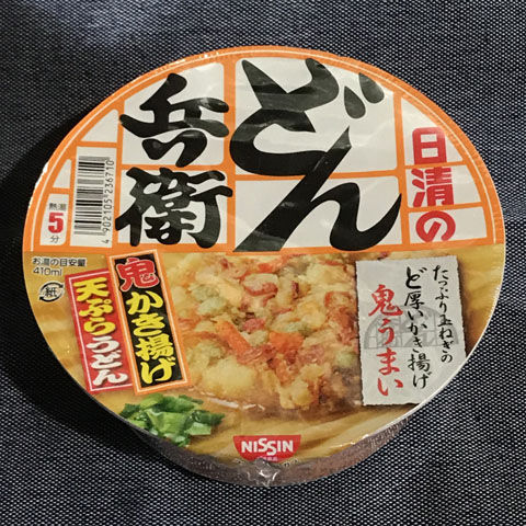 日清のどん兵衛 かき揚げ天ぷらうどん