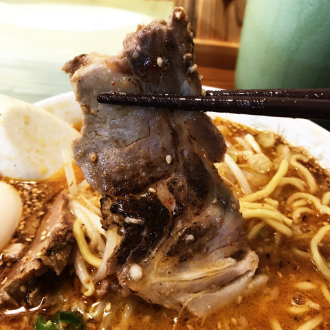 らーめん純輝白井店さんの みそカレーにぼしラーメン