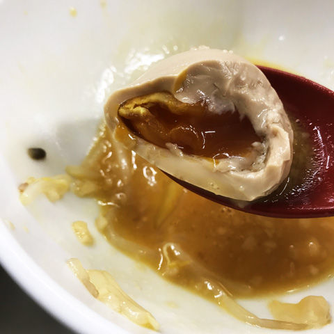 ラーメン大で、すき焼き風に食す。をやってみました。