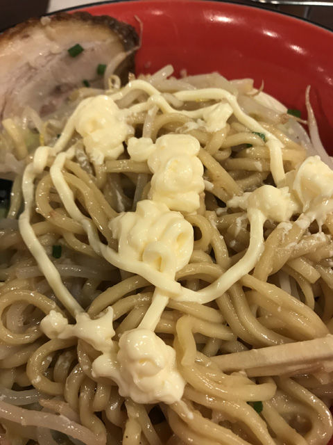 理想的なの背脂油そば 二代目てらっちょ(牛久店)