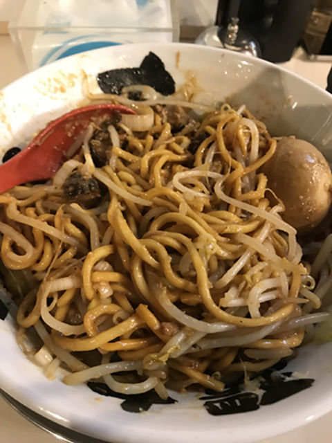 てらっちょの油そばの私の美味しい食べ方