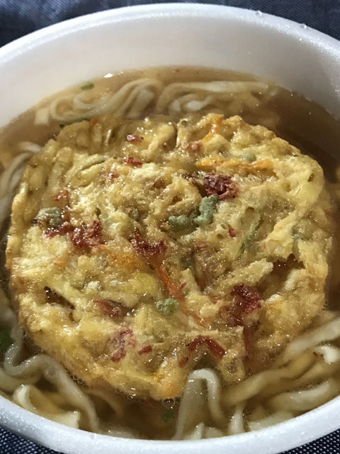 日清のどん兵衛 かき揚げ天ぷらうどん特盛り