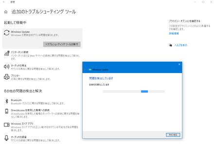 WindowsUpdate¤Î¥È¥é¥Ö¥ë¥·¥å¡¼¥Æ¥£¥ó¥°