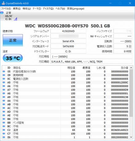 VAIO S11 SSD�򴹸�ǥ���������ե�