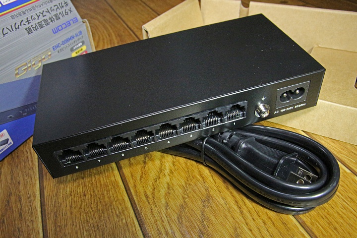 Elecom スイッチングハブ Ehc G08mn Hjb Get Vaioちゃんのよもやまブログ