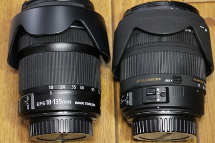 Canon EF-S18-135mm �� SIGMA 17-70mm02