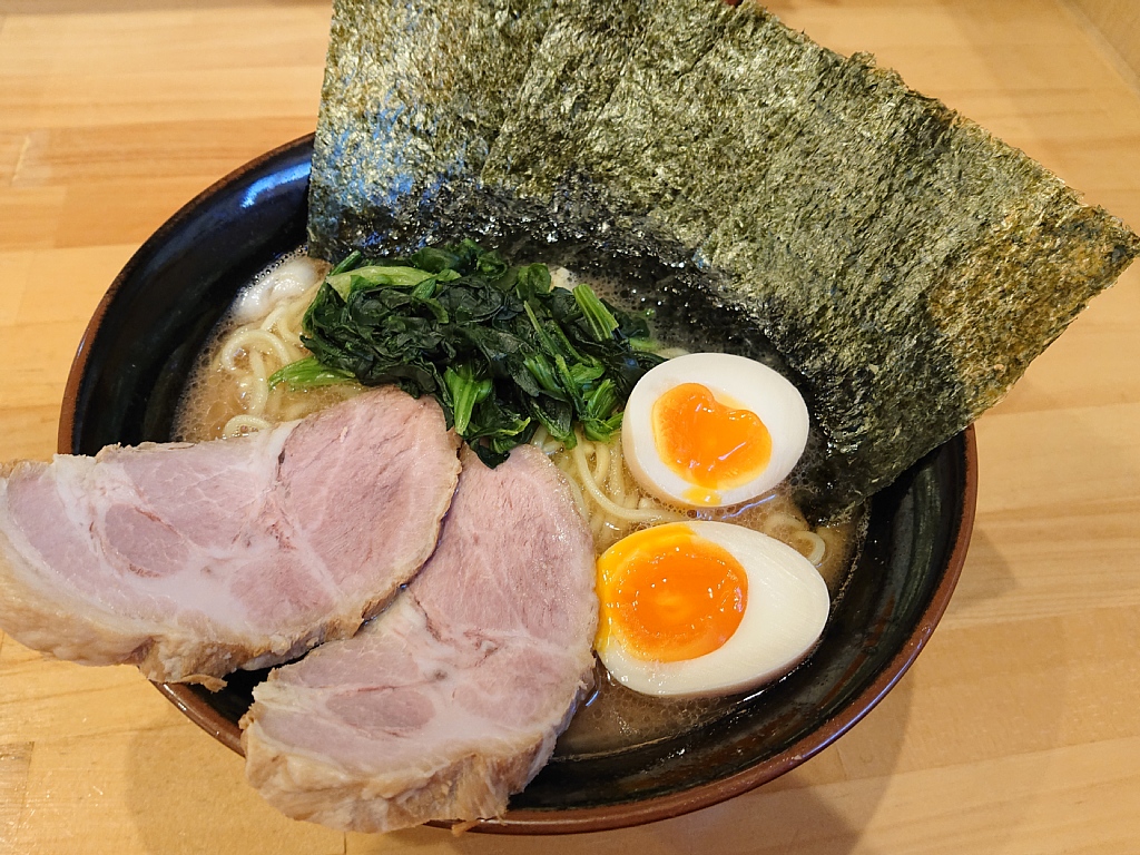 青葉台 横浜ラーメン 北村家 青葉盛ラーメン大盛 Vaioちゃんのよもやまブログ