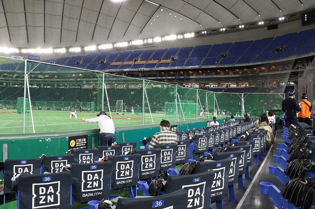 プロ野球 巨人×中日 東京ドーム4月2日 三塁側グラウンド席エキサイト ...