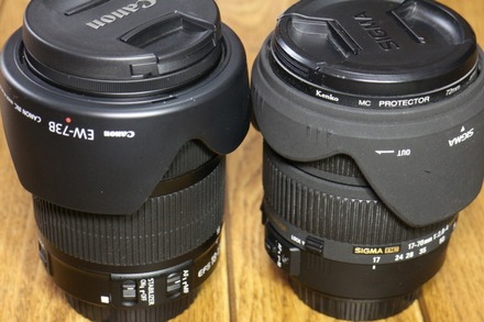 Canon EF-S18-135mm �� SIGMA 17-70mm01
