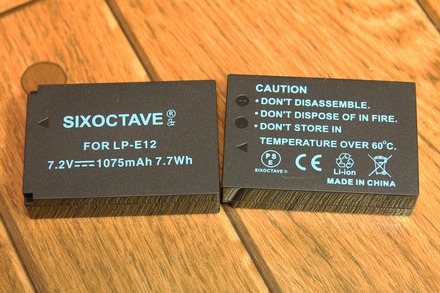 SIXOCTAVE LP-E12 �ߴ��Хåƥ꡼ 01