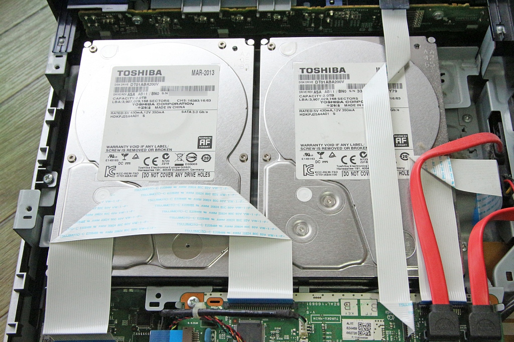東芝のREGZAサーバー DBR-M490 分解編 : VAIOちゃんのよもやまブログ