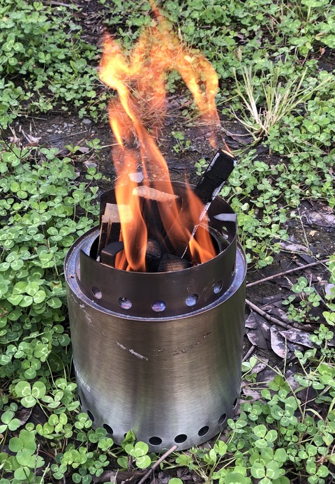 Solo Stove Campfire (ソロストーブ キャンプファイヤー) 使ってみた
