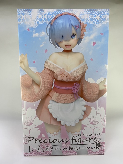 レビュー Re ゼロから始める異世界生活 プレシャスフィギュア レム オリジナル桜イメージ Ver カズンの趣味の部屋