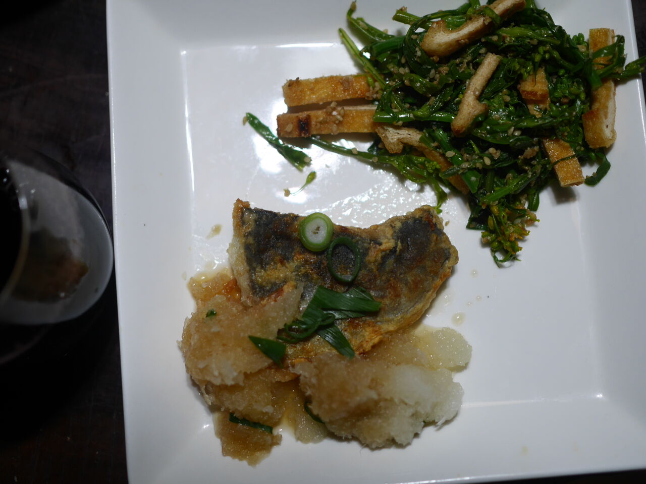 サゴシの みぞれ揚げ出し ログハウスに住み 料理 野菜 家具作り サゴシの みぞれ揚げ出し ログハウスに住み 料理 野菜 家具作り