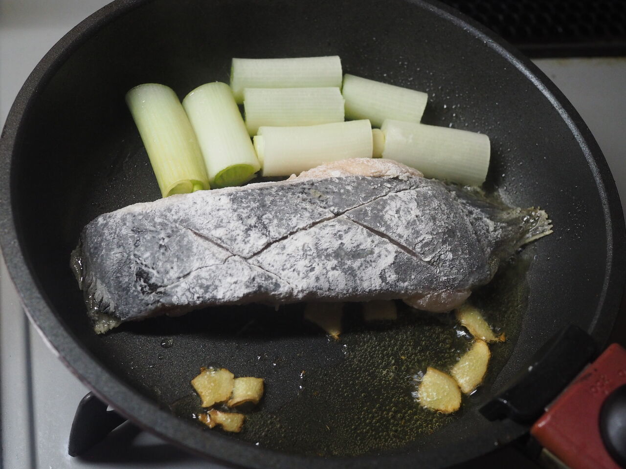 子持ちカレイの炒め煮 ログハウスに住み 料理 野菜 家具作り 子持ちカレイの炒め煮 ログハウスに住み 料理 野菜 家具作り
