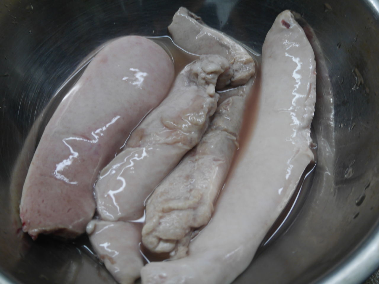 鮭の白子の下処理 ログハウスに住み 料理 野菜 家具作り 鮭の白子の下処理 ログハウスに住み 料理 野菜 家具作り