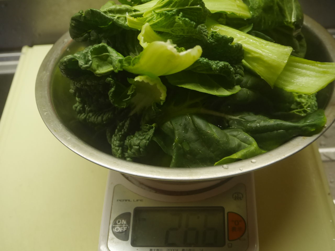 ビタミン菜の塩漬けは ログハウスに住み 料理 野菜 家具作り