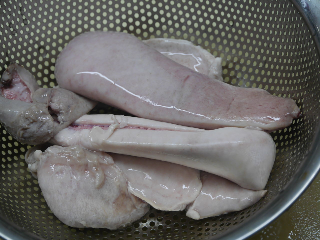 鮭の白子の下処理 ログハウスに住み 料理 野菜 家具作り 鮭の白子の下処理 ログハウスに住み 料理 野菜 家具作り