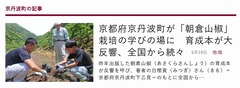 京丹波町が「朝倉山椒」栽培の学びの場に-1