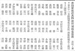  1939年10月21日】陸軍航空兵科技術候補生採用