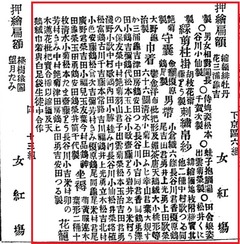 p59-s6【京都博覧会出品目録 上巻】明治12年