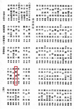 p280【東京帝国大学一覧 昭和11年度】