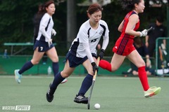 ドリブルする山下。この日は守備に回る時間も長かった