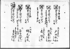 81-［本官勘合帳　外国官一号］原本：第379号～第438号