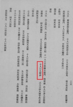 p127【黒羽藩戊辰戦史資料】大正7年