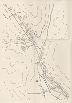 ［昭和50年現在住宅図-3］妙楽寺・粟野