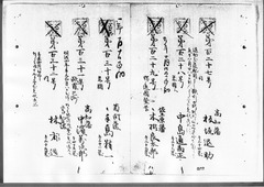 36-［本官勘合帳　外国官一号］原本：第103号～第156号