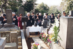 02-小野梓生誕日展墓（谷中霊園）