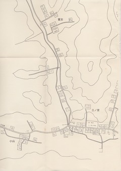 ［昭和50年現在住宅図-4］質志・三ノ宮・小山