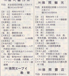 p1402【日本会社録 第10版】昭和51年(1976)