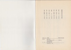 奥付［東京すくも人］第1号