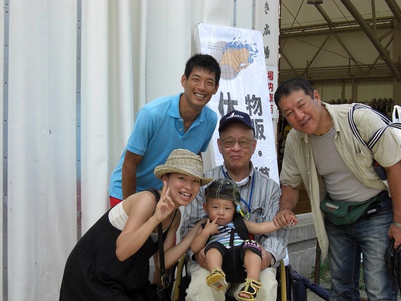 Blog 小野一雄のルーツ 改訂版 飛田尚彦さんと小野一雄 みずほホッケー場 平成23年 2011 8月13日
