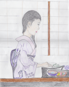 《伊東深水画集より》②