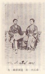 左 桑原深造 右 大江卓
